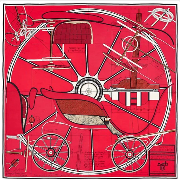 Hermes Carré géant scarf 140 (55" x 55") - Petit Duc - Picture 1 of 1